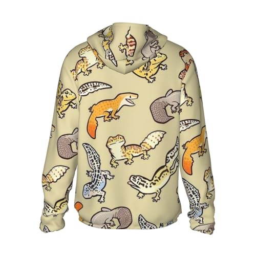 UPF 50+ Sun Protection Jacket Cute Leopard Gecko Sun Shirt Hooded Cooling Shirt3