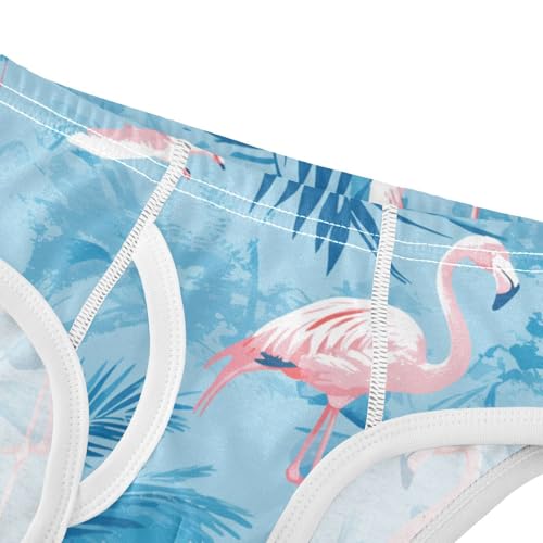 KLL Flamingo Palm Treoddler Boys Comfort Nighttime Underwear Cute Undies4