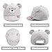 Pesaat Baby Baseball Cap 3-18Monate Baseballmütze Baby Jungen Schirmmütze UV Schutz Mädchen Sommermütze Baby Cap (DE/NL/SE/PL, Alter, 3 Monate, 18 Monate, Grau)