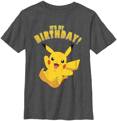 ポケモンキッズピッカ誕生日パーティー男の子半袖Tシャツ