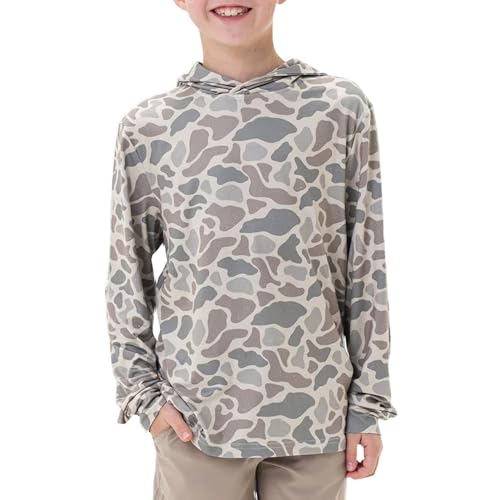 Burlebo Youth Performance Hoodie - Classic Deer Camo
