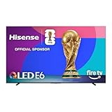 Hisense 100" Class E6 Series QLED 4K UHD Smart Fire TV (100E6QF, 2025 Model) - QLED, Native 144Hz, Dolby Vision IQ · Atmos, Motion Rate 240, HDR 10+, Game Mode Pro, Voice Remote with Alexa