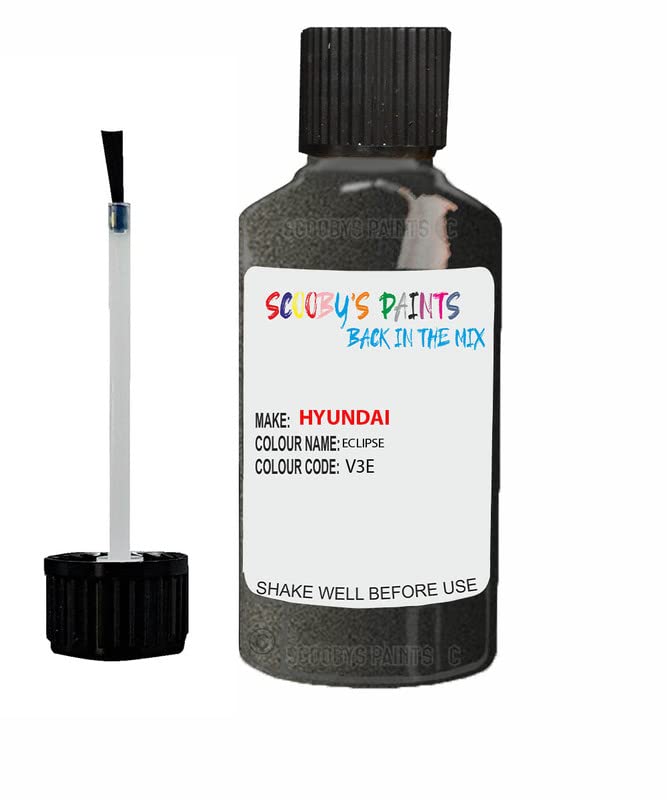Touch Up Paint For Hyundai Santa Fe Eclipse V3E 2010-2012 30Ml Bottle Brush Scratch Stone Chip Repair Pen