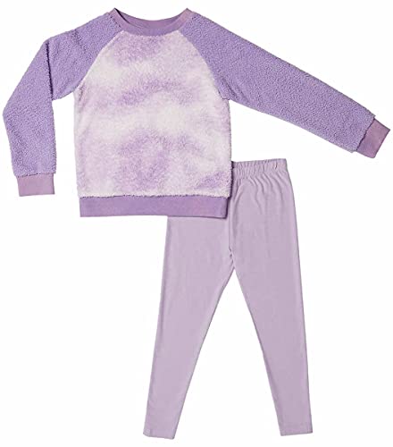 Image of 32 Degrees Heat Girls 2 Piece Sherpa Top & Leggings Set