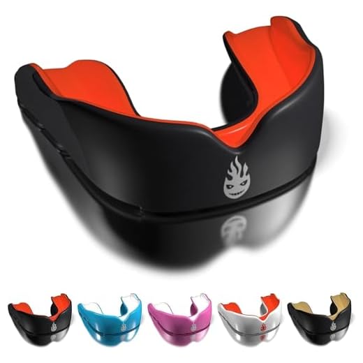 Protector bucal Dr. Knox para adultos Premium, moldeable por inmersión en agua caliente, para deportes de contacto, incluyendo: protector bucal para boxeo, MMA, karate y artes marciales.