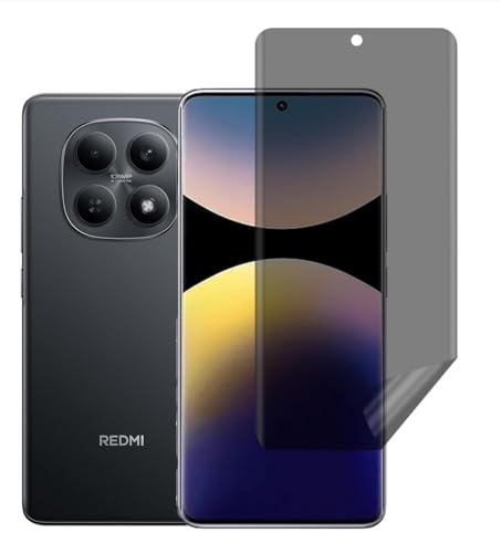 Image of ZARALA Privacy Hydrogel Screen Protector for Redmi Note 14 Pro plus Anti-Spy Flexible TPU Private Protective Film, Anti-Scratch Anti-Peeping Ultra-Thin Soft Hydrogel Protective Film