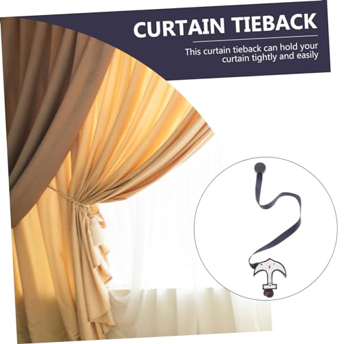Alzapaños para cortinas sin taladro que evitan daños en la pared 5