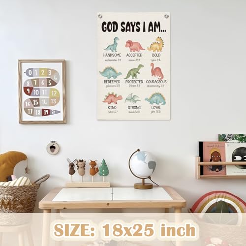 Bannière en lin suspendre mur nursery suspension déco bébé