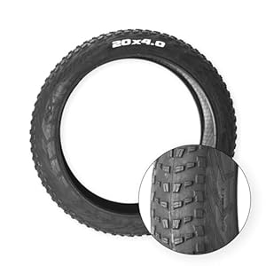 HMLOPX 20/24/26/27x2,4-4,0 Zoll Fettreifen für E-Bike, Pannensichere Fahrradreifen mit Pannenschutzgewebe Hochdichtem Profil Ersatz für Mountain Snow oder 3-Rad-Fahrräder(20x4.0in)