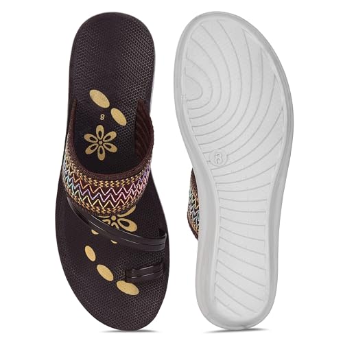 Image of Women Stylish & Comfortable Sandals | Lightweight Cushioned Footbed | Anti-Slip Sole, Casual Footwear