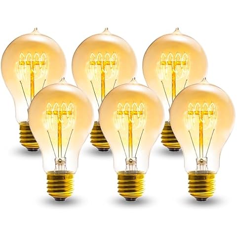 Sevici A19 Edison Bulb Pack of 6 Cover