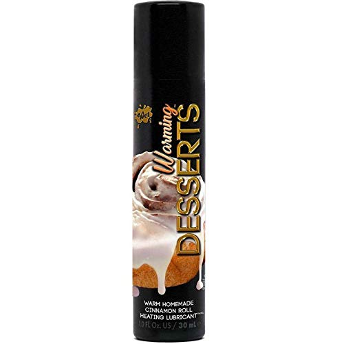 Wet Lubes Wet Warming Desserts Warm Homemade Cinnamon Roll 1.0 Fl. Oz/ 30ml