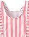 The Children's Place,Baby Girls,and Toddler One Piece Swimsuit,Pink Stripe,3 Years