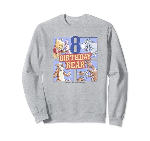 Sweat anniversaire Winnie l'Ourson idéal pour l'école et les fêtes
