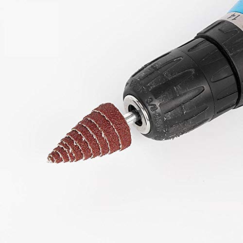 Homoyoyo Schleifköpfe Set - 20 Stück Kegel Schleifscheiben Für Bohrmaschinen & Rotationswerkzeuge
