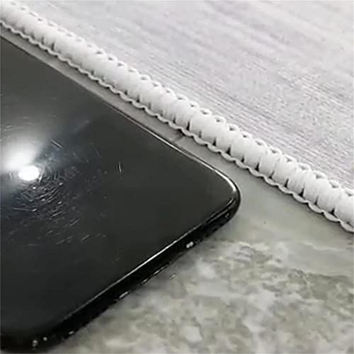 Tapis de salon moderne grand format 180x280cm décoration maison plume