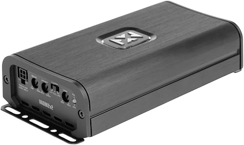 Miniatura 5 de NVX VADM2v2 - Amplificador de 2 canales Clase D 1200W de pico, 600W RMS, 24-ohm estable, X-Over de paso altobajo, para