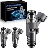 YZHIDIANF Upgraded 490560038 Fuel Injectors Fits For:-Kawasaki Mule Pro-FX 2016-2020, Mule Pro-FXR 2018-2020, Mule Pro-FXT 2015-2020, Mule Pro-FXT Ranch Edition 2020 (set of 3)