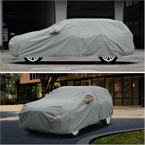 Image of Kayme Heavy Duty SUV Car Cover Custom Fit Nissan Rogue Waterproof All Weather for Automobiles, Full Exterior Covers Sun Rain UV Protection.（Deliver About 3-10 Days）