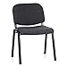 Produktbild hjh OFFICE 704520 4er Set Besucherstuhl XT 600 Stoff-Bezug Grau Konferenzstuhl gepolstert, stapelbar