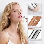 DUcare Lip Brush With Cap Lip Smudge Brush Mini Lip Makeup Brush Multi-purpose Makeup Blending Brush for Home and Travel - Image 5