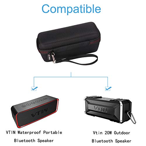 Vtin 20w Vtin Outdoor Bluetooth Speaker Ltgem Eva Hard Case For - Main Image