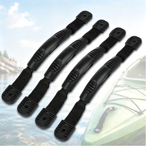 KDHJCJA 4-Pack Kayak Carry Handles with Ergonomic