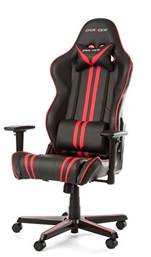 Preisvergleich Produktbild DXRacer Racing RF9 Gaming Stuhl, Kunstleder - schwarz / rot