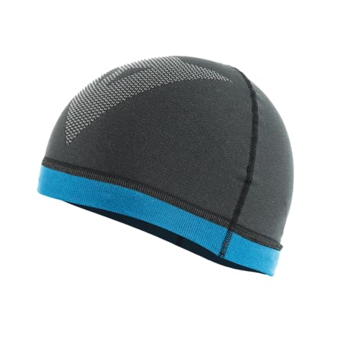 Dainese - Dry cap, Cuffia Sottocasco Tecnica per Moto, Anti-Sudore, Comoda e Confortevole, Senza Cuciture, Tessuto Traspirante per Ogni Stagione, Nero Blu