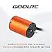 GoolRC Upgrade Waterproof 3650 3500KV Brushless Motor with 60A ESC Combo Set for 1/10 RC Car Truck