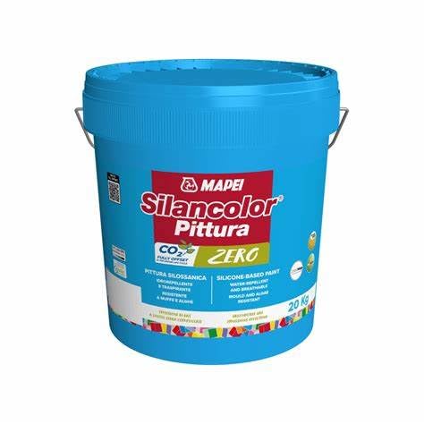 Mapei Silancolor Pittura Silossanica Kg.20 Bianco Zero
