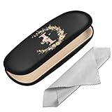 【Excellent cadeau】 cet étui à lunettes distinctif est un excellent choix de cadeau pour la famille ou les amis. Le design classique de l'étui est unisexe, c'est une excellente idée de cadeau pour les hommes, les femmes et les enfants. Ne manquez jamais ce cadeau pour un anniversaire, Noël et un anniversaire de mariage.