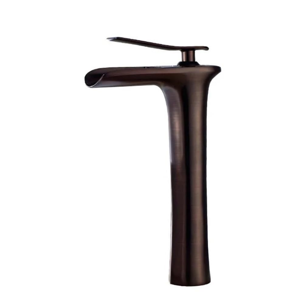 Blyqxs Orb Basin Faucets Modern Bathroom Faucet Waterfall Faucets Single Hole Cold And Hot Water Tap Basin Faucet Mixer Taps W3026(Orb)