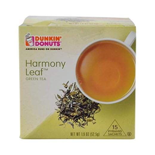 Dunkin' Donuts Pyramid Sachet Tea (Harmony Leaf, One Box)