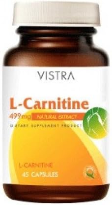 Vistra L-carnitine L - Carl Florentine Flat Belly Diet 45 Tablets : 1 Bottle