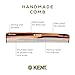 Kent 6T Fine Tooth and Wide Tooth Hair Comb, Handmade Styling Comb for Hair Care, Barber Combs, Beard Combs For Men, Styling Grooming for Men, Women and Kids