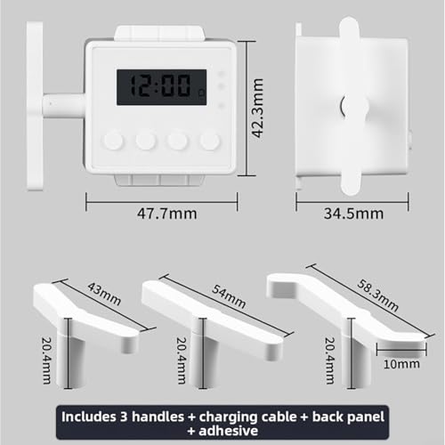 Interrupteur d'éclairage télécommandé au design soigné pour villa moderne - 3