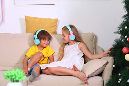 Riwbox Écouteurs Bluetooth sans fil BT05 Wings pour enfants, contrôle du volume, 85 dB/103 dB, casque pliable avec micro… - Les Beatles, Paul McCartney, John Lennon, RIngo Starr, George Harrison Riwbox Écouteurs Bluetooth sans fil BT05 Wings pour enfants, contrôle du volume, 85 dB/103 dB, casque pliable avec micro… – Image 3