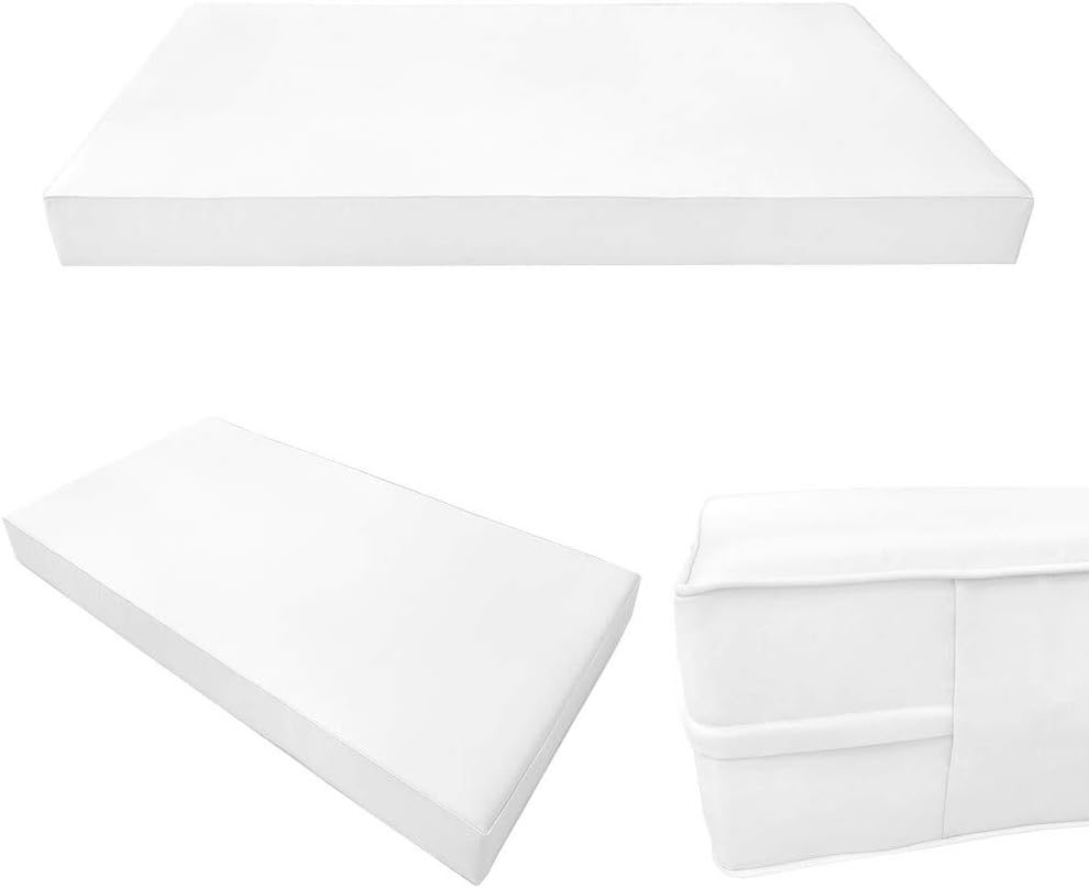 Prolinemax Style1 Twin Size 5PC Pipe Trim Outdoor Daybed Mattress Cushion Bolster Pillow Complete Set AD106