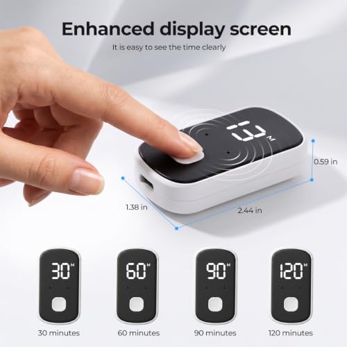 Smart Digital Kitchen Timer, Voice Activated Countdown Magnetic Timers - image 4