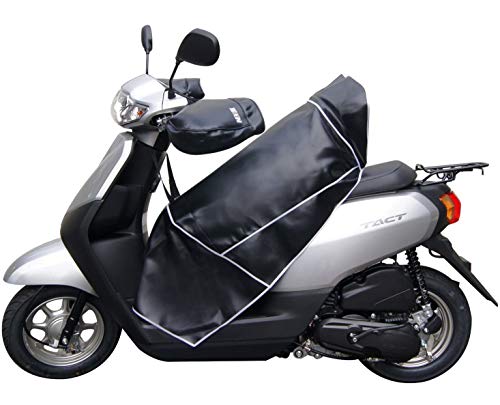 SANADA(サナダ) スクーター用レッグカバー(ヒザあて) ブラック...