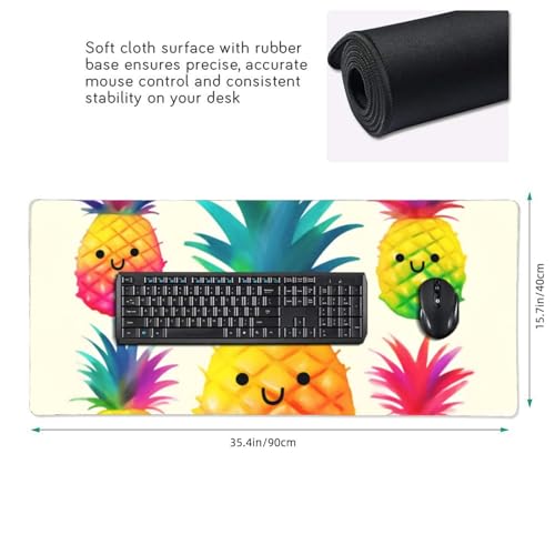 Tapis de souris de jeu grand format pour protéger et décorer la table - 3