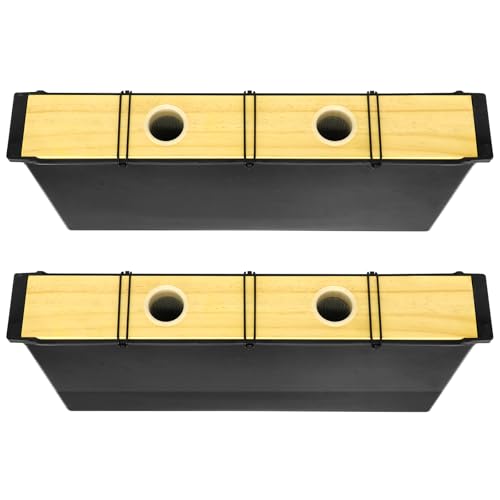 NUOMIC 2 Pack 6L Plus Bee Hive Deep Frame Feeder for Beekeeping Honey Bee Sugar Water Feeding
