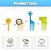 Naitmsad Animal Food Picks for Kids, Cute Animal Fruit Food Toothpicks, Lunch Bento Box Picks, Fun Bento Picks for Toddler 30 Pcs…