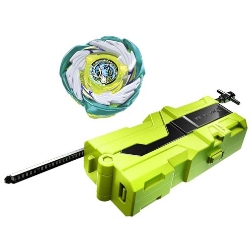 Image of Beyblade X Clip & Rip Launcher with Takara Tomy Attack Type Top Right-Spinning Top Toy, Battling Tops Game Toys, Ages 8+