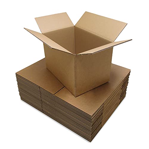 RelianceUK Large Double Wall Cardboard Boxes 457X305X305mm (Pack of 20) – Strong Packing Boxes for Moving House, Packaging, Mailing, Storage and Shipping (18X12X12 Inches)