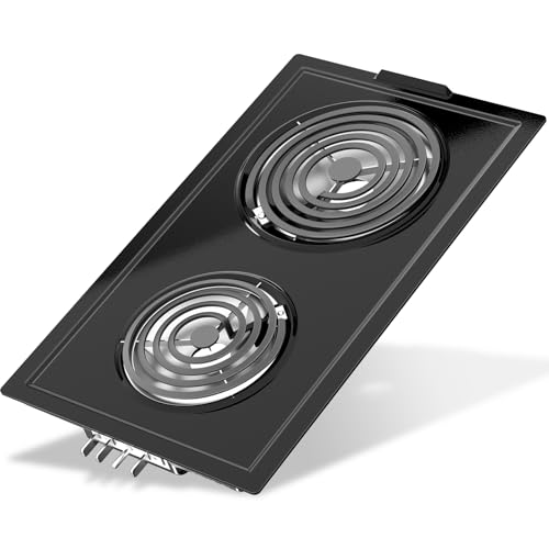 Upgraded JEA7000ADBA Coil Element Cartridge Compatible with Jenn Air Cooktop Replacement Parts Whirlpool Range Stove Cartridge Assembly JEA7000ADB Kenmore Jenn-Air Electric Cooktop Burner Replacement