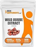 BULKSUPPLEMENTS.COM Wild Jujube Extract Powder - Herbal Supplement, Sourced from Jujube Fruit - Gluten Free - 1000mg per Serving, 500 Servings (500 Grams - 1.1 lbs)