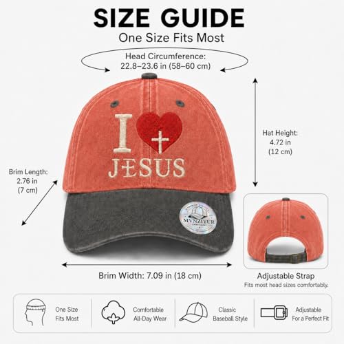 Image of I, Love Embroidered Baseball Cap
