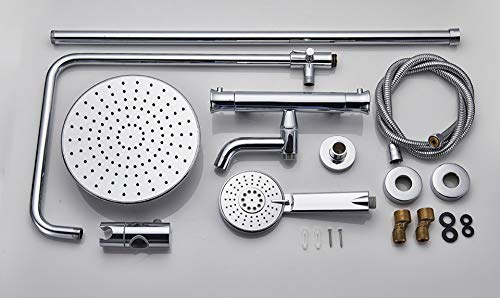 Mitigeur de douche thermostatique stable contre les variations d'eau chaude - 7